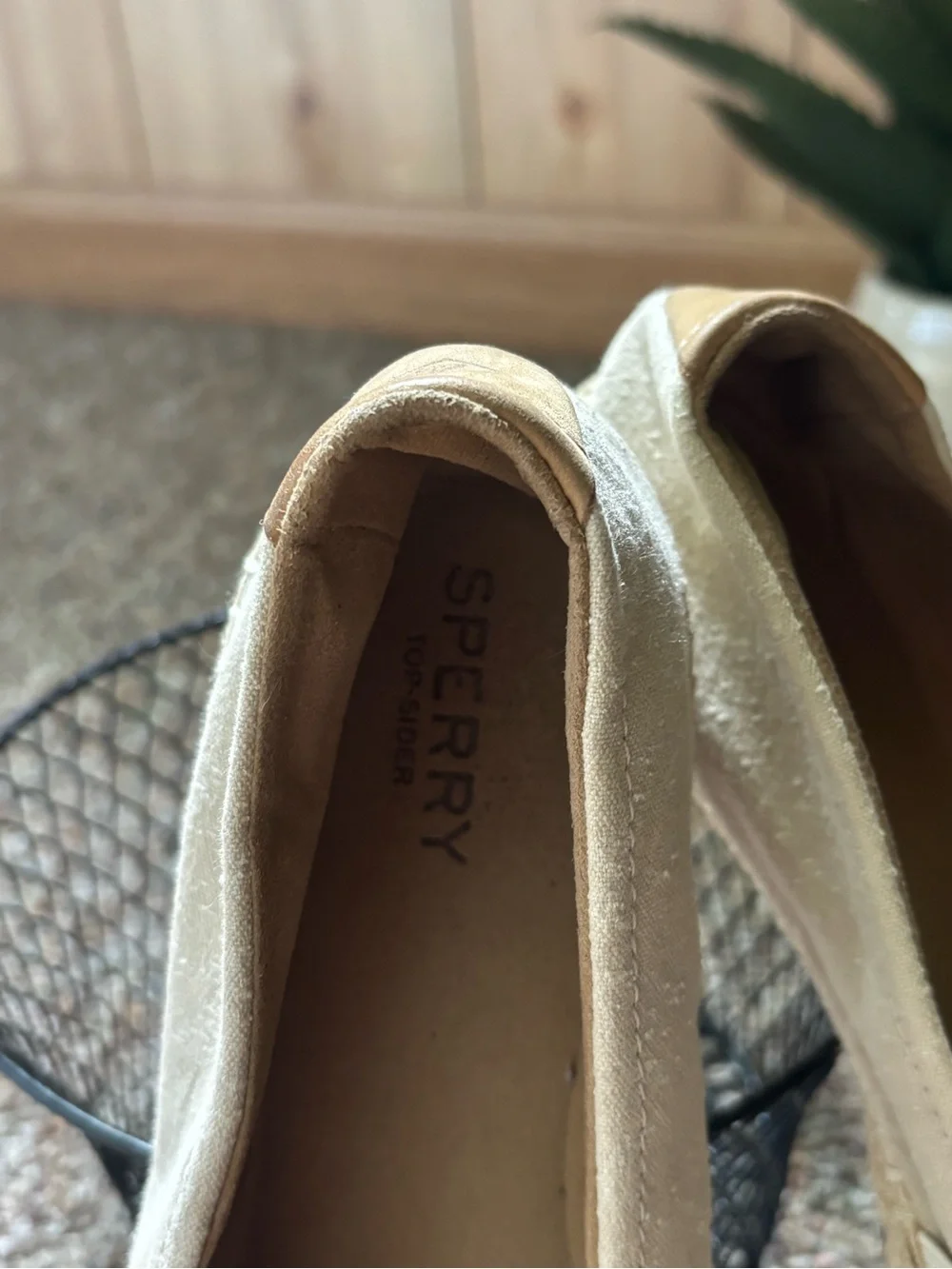 Sperry slip espadrille